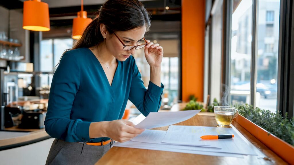 Healthcare marketer reviewing HIPAA compliance guidelines