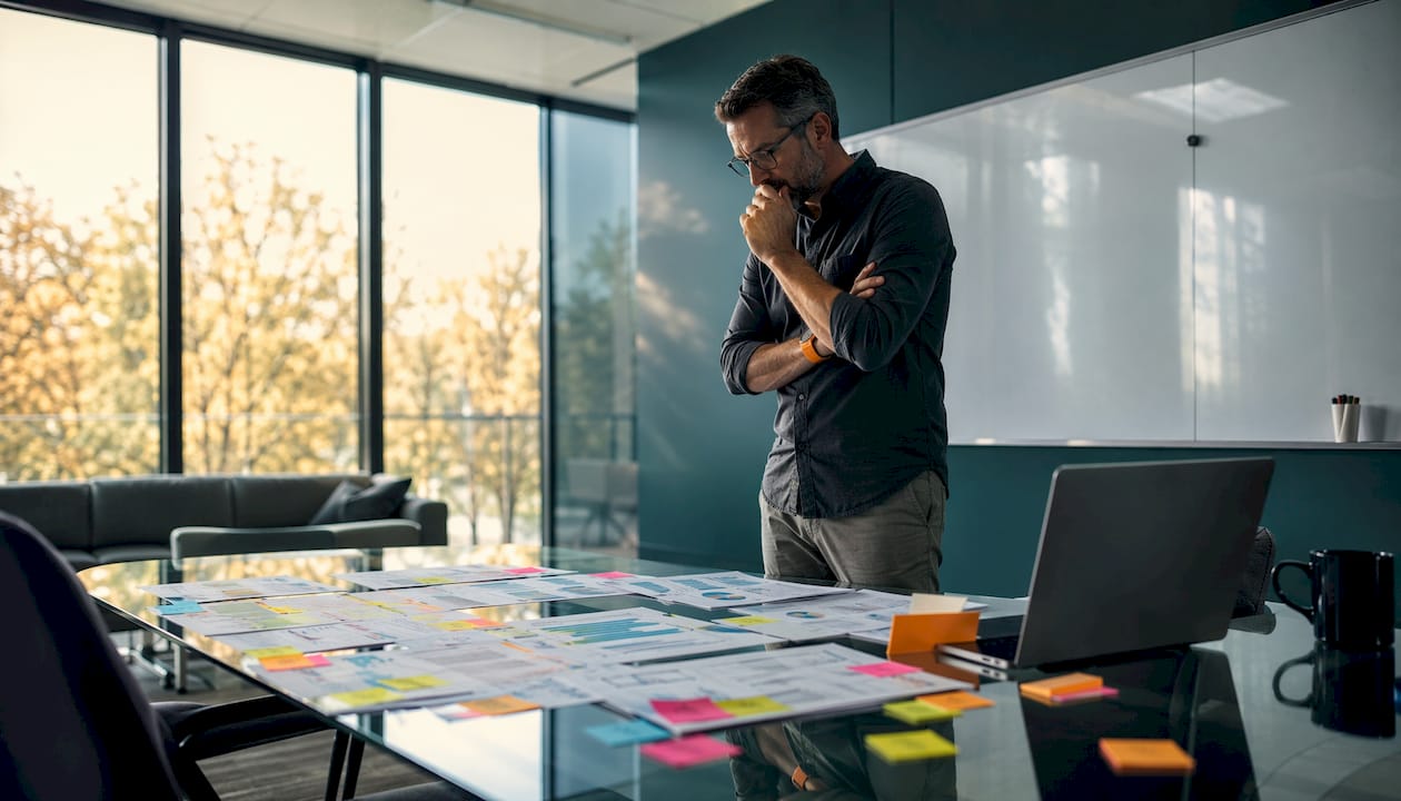 Data analyst contemplating UTM data inconsistencies