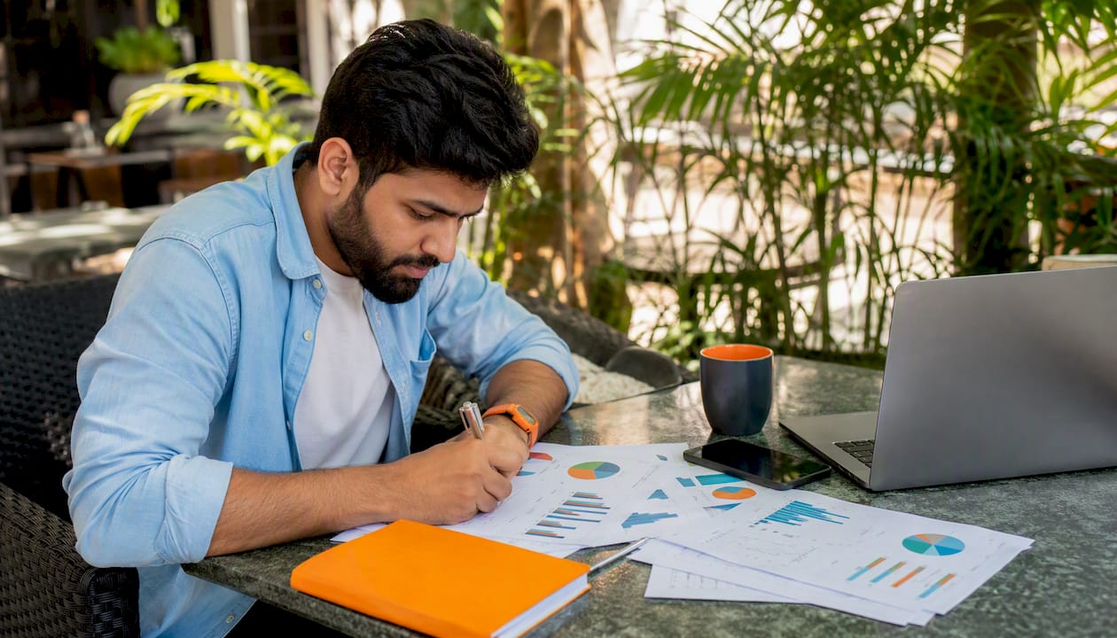 Marketer tracking brand lift metrics on screen