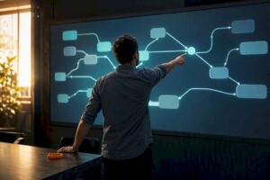 SEO specialist reviewing site redirect paths