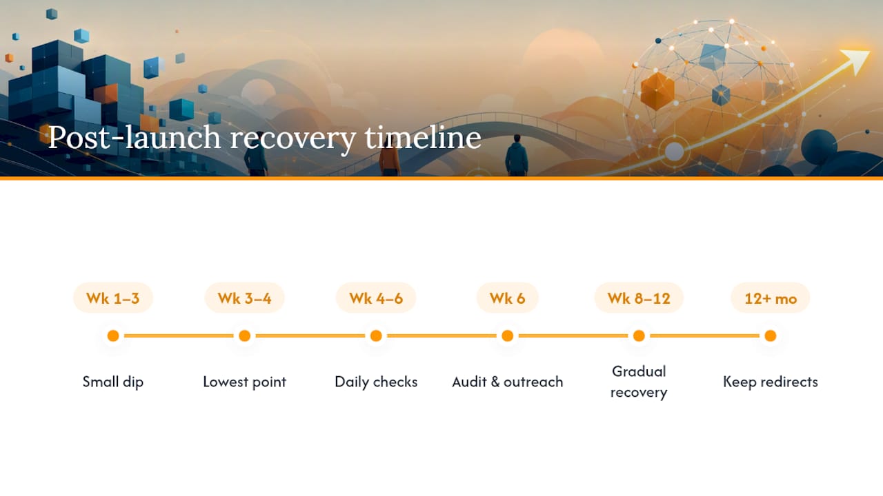 Post-Launch Monitoring: What to Check and What Recovery Actually Looks Like — overview diagram