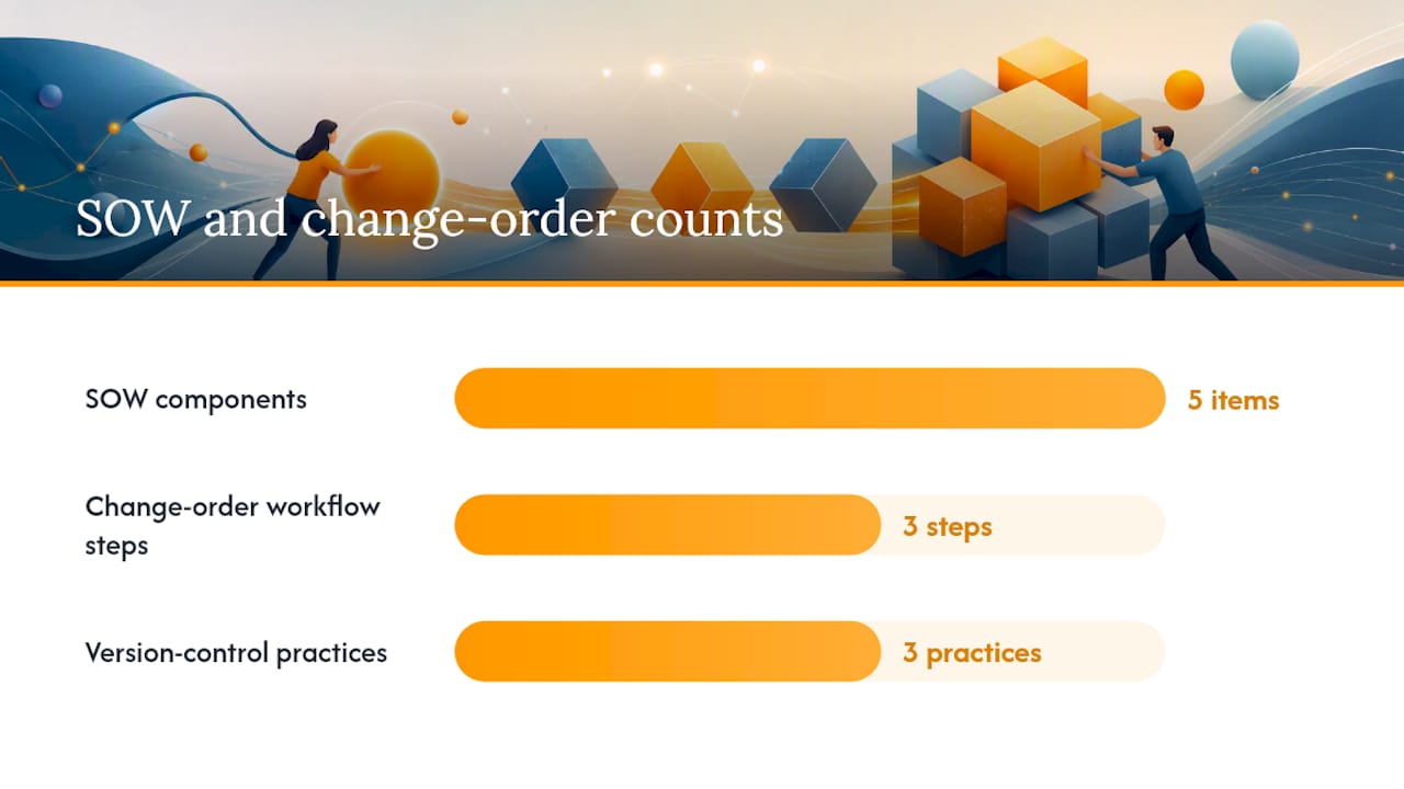 How to Structure an SOW and Handle Change Orders — overview diagram
