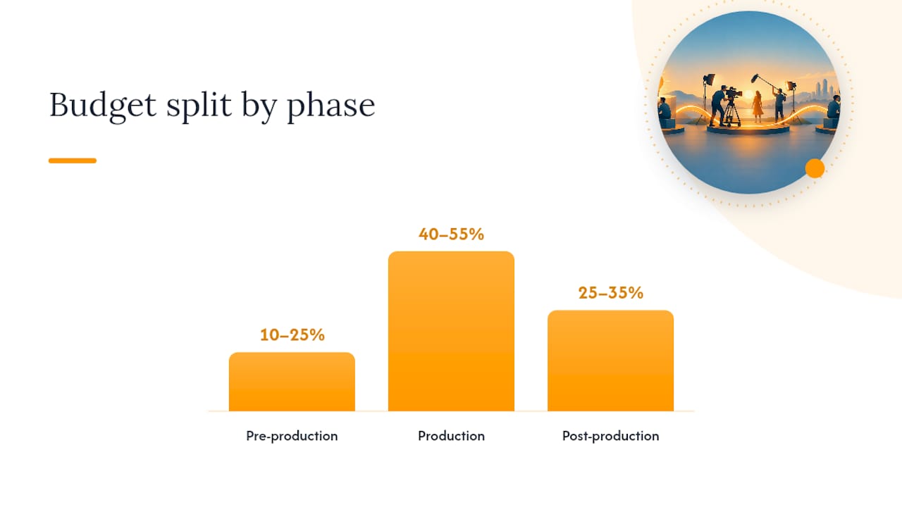 Where does the money actually go during production? — overview diagram