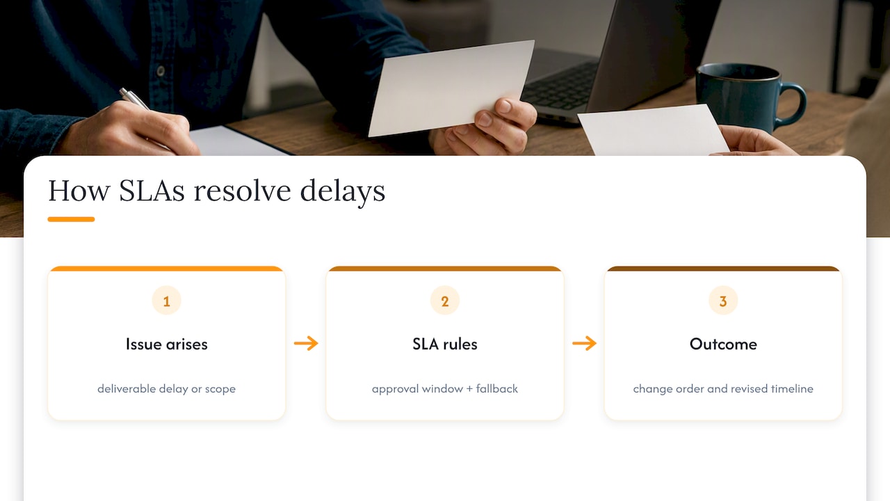 How We Put SLAs to Work on Real Campaigns — overview diagram