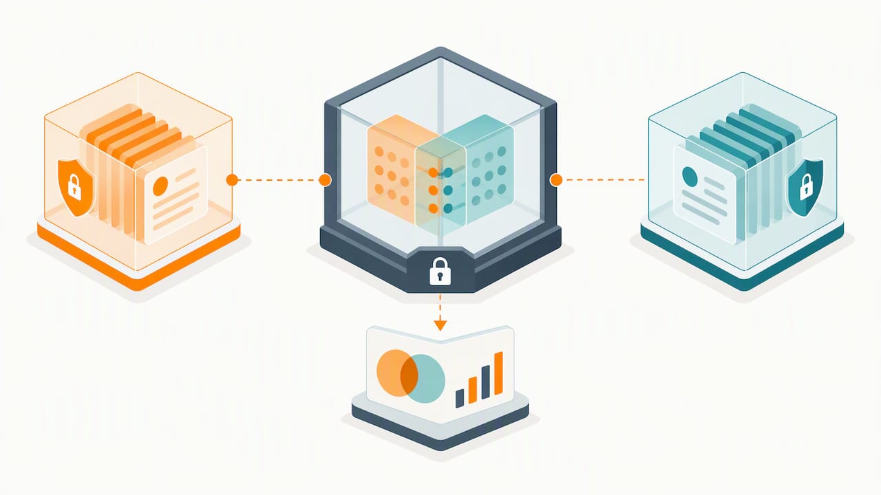 Protected data matching inside an isolated environment