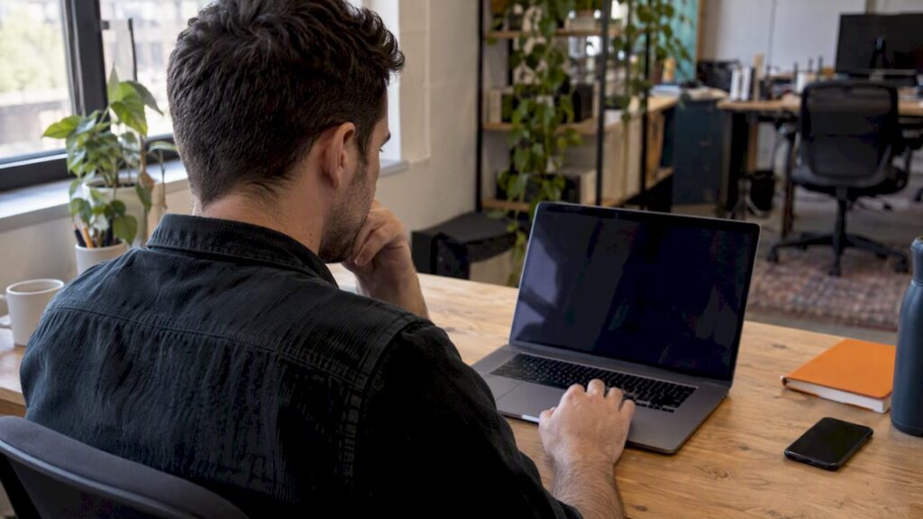 Marketer reviewing a SaaS pricing page